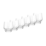 LEONARDO HOME PUCCINI Trinkglas, Kristallglas, klar, 6 Stück (1er Pack), 6