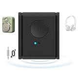 ulapithi Kabelloser Empfänger für Auto, kabelloser Auto-Transmitter, 5.3 kabelloser Empfänger für Heim-Stereo, kabelloser Empfänger mit Geräuschreduzierung, Audio-Transmitter, niedrig