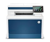 HP Color LaserJet Pro MFP 4302fdw Multifunktions-Farblaserdrucker, Automatischer beidseitiger Druck, Wi-Fi, Fax, Hohe Druckgeschwindigkeit, Bis zu 50.000 Seiten pro Monat, HP Wolf Pro Security