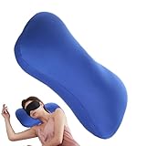 Tragbares Schlauchkissen mit Mikroperlen, zylindrisches Kissen, 38,1 cm (15 Zoll), Körperkissen mit Unterstützung für Hals, Arme und Rücken, für Reisen, Flugzeug, Auto, Sessel