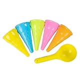 Idena 40376 - Sandspielzeug Set 6-teilig, Eiscreme mit...