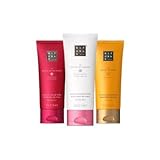 RITUALS Hand Balm Trio The Rituals of Sakura, Mehr & Ayurveda – Geschenkset mit 3 Handcremes – Handcreme Set mit 97 % Inhaltsstoffen natürlichen Ursprungs – 3 x 70 ml