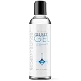 Liebesfreunde® Gleitgel Pleasure wasserbasiert, Gleitmittel auf Wasserbasis für lange Geschmeidigkeit, 150 ml