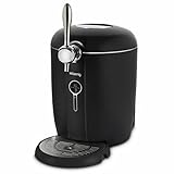 H.Koenig Bierzapfanlage BW1688 - Kompatibel mit allen 6L und 5L Universal-Druckfässern, Integrierte Kühlung, Temperatur einstellbar zwischen 3°C und 12°C, Schwarz