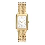 Fossil Damenuhr Raquel, Quarzwerk, 23mm GoldEdelstahlgehäuse mit Edelstahlarmband, ES5220