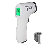 MedPlus GP300 Thermoscanner mit Batterien inklusive Kontaktloses Infrarot-Thermometer für Neugeborene, ältere Kinder, Erwachsene, 120 g, Weiß