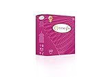 Ormelle Frauenkondome 10er pack, Naturlatex, schützt vor Schwangerschaften und sexuell übertragbaren Krankheiten (1 x10 Stück)