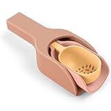 Vicloon Strandspielzeug für Kinder,Sandschaufel,3in1 Silikonl Kinder Strandspielzeug Set, Strandset Sandspielzeug Geschenk für Mädchen Junge