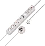 Brennenstuhl Eco-Line Comfort Switch Plus, Steckdosenleiste...