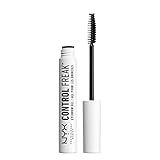 NYX Professional Makeup Augenbrauengel, Control Freak Eyebrow Gel, Klarer Brow Setter und transparente Mascara, Für gezähmte Augenbrauen fixierte Augenbrauenfarbe, Ohne Kleben oder Bröckeln, 10 ml