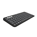 Logitech Pebble Keys 2 K380s, kabellose Multi-Device...