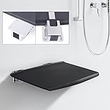 Badewannen-Duschstühle, an der Wand montierter Duschsitz, klappbarer Duschhocker, rutschfester Badezimmer-Wandstuhl, Badebank for Baden älterer Menschen mit Behinderungen und eingeschränkter Mobilität