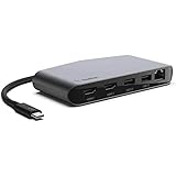 Belkin Thunderbolt 3 Dock Mini W/Thunderbolt 3 Cable Thunderbolt Dock for MacOS and Windows USB-C Laptops, Dual 4K @60Hz, 40Gbps Transfer Speeds (Renewed)