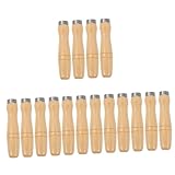 OSALADI 4 Sätze Holzschneidergriff Ergonomischer Feilengriff Ersatz-feilengriff Tragbares Dateihandle Stabiler Feilengriff Tragbarer Aktenhalter Holzraspelgriff Hölzern 4 Stück * 4