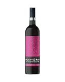 SCAVI & RAY Al Cioccolato Rotwein 0,75l, süß, aromatisierter Wein aus Italien, fruchtig-intensiv mit Schokoladen-Note 10% Vol. Alkohol - kalt & heiß genießbar
