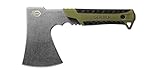 Gerber Camping- und Outdoor-Beil, Pack Hatchet Flat Sage, Mit Holster, Länge: 24 cm, Gewicht: 590 g, 31-003482