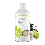Biostile Noni mit Traube – Natürlicher Noni-Saft mit Traubensaft für Wohlbefinden