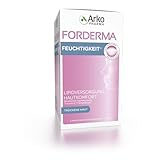 ARKOPHARMA - FORDERMA® Feuchtigkeit - Vitamin E - Borretsch-, Nachtkerzen- und Distelöl - Nährt und spendet der Haut Feuchtigkeit - Ab 15 Jahren - 180 Kapseln