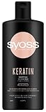 Syoss Shampoo Keratin - für trockenes, lebloses Haar - 6er Pack (6 x 440ml)
