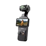 DJI Osmo Pocket 3, Vlogging-Kamera mit 1-Zoll-CMOS und 4K/120 fps Video, 3-Achsen-Stabilisierung, schnelles Scharfstellen, Gesichts/Objektverfolgung, kleine Videokamera für Fotografie