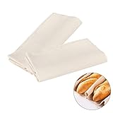 Leinentuch Brot Backen, Premium Bäckerleinen, Teigtuch,...
