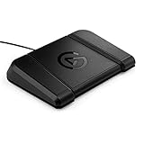 Elgato Stream Deck Pedal – Freihand-Studio-Controller, 3 Makro-Fußpedale, Auslösen von Aktionen in Apps und Software wie OBS, Twitch, YouTube und Anderen, für Mac und PC, 20GBF9901, Schwarz