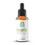 Vital-Med Premium Hanföl mit 30ML - hochdosiertes Vital Hanfsamenöl - 100% Natur Tropfen - mit Omega 3-6-9 (30, Natur)