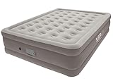 SLEEPLUX Dream Luxury Luftmatratze Queen 45,7 cm mit eingebauter AlwayzAir Doppelpumpe, Live-Größe, Luftbett mit ultraweicher Oberseite und Seiten,