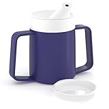 JFA Supplies Trinkbecher mit 2 Griffen, 165 ml, für Erwachsene, auslaufsicher, Blau