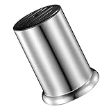 MOTHNUR Edelstahl Messerhalter Küchenutensilien Praktischer Messerblock Aufbewahrungsrack mit Ablauftablett Rostfrei Langlebig und Einfach zu Reinigen