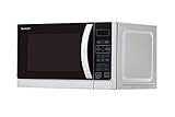 Sharp R642INW 2-in-1 Mikrowelle mit Grill/ 20 L/ 800 W/ 1000...