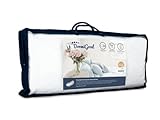 DormiGood - Premium Daunenkissen 40 x 80 cm 100% Natur - 3 Kammer Kopfkissen 40x80 540g extra weich - Hochwertiges Inlay aus Baumwolle