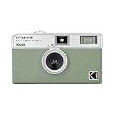 KODAK EKTAR H35 Halbformat-Filmkamera, 35 mm, wiederverwendbar, ohne Fokussierung, leicht, einfach zu bedienen (Salbeigrün) (Film und AAA-Batterie sind Nicht im Lieferumfang enthalten)