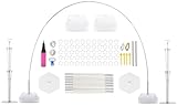 PILIN Ballonbogen Kit Wiederverwendbare Einstellbar 6M Langlebige Faser Ballonbogen Kit Für die Dekoration von Geburtstagsfeiern, Hochzeiten, Jubiläen