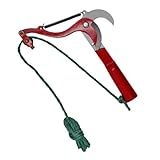 FUNOMOCYA Baumschere ohne Stange mit Seil Ergonomisch Rutschfest Federverstärkt Effektiver Schnitt für Garten Obstbäume Pflanzenpflege Vielseitiger Hoher und Niedriger Astschnitt