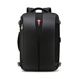FANDARE Laptoptasche für 15.6 Zoll Herren Business Rucksack Reiserucksack mit USB Ladeanschluss Tragbarer Reisetasche 180 Grad Öffnung Wie Wasserdichtes Polyester Tagesrucksack Black
