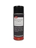 SDV Chemie Kunststofflack Spray schwarz matt 1x 400ml Stoßstangenlack Kunststoff Farbe