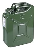 3er Set Benzin-/Dieselkanister - rostsicher - 20 Liter (ohne Ausgießer)