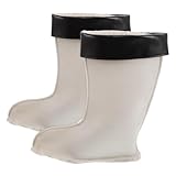 CALLARON 2 Stück Winterstiefel Innensohlen Fleece Gefütterte Atmungsaktive Schuheinlagen für Damen und Herren Rutschfeste Warme Boot Liner für Hohe Regen Schneestiefel Langlebig Komfortabel