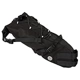 AGU Seat-Pack Satteltasche Fahrrad, 10L Fahrradtasche Sattel...
