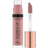 Catrice Plump It Up Lip Booster, Nr. 040, Nude, kühlend, Färbeeffekt, vergrößernd, glänzend, vegan, ohne Alkohol, ohne Parabene, ohne Mikroplastikpartikel, 1er Pack (3.5ml)