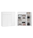 mokebo® Schuhschrank 'Der Concierge', Schuhregal mit DREI...
