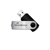 MediaRange USB Speicherstick, 32GB, Schwarz