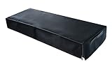 61 Tasten Anti-Static Waterproof Nylon Fabric Electronic Piano Keyboard Dust Cover (Schwarz)