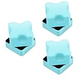 ABOOFAN 3 Stück magnetische Reinigungsbürste für Aquarien, Reinigungszubehör für Fischtank, mit rutschfestem Griff, schwimmend und ultra für Fenster