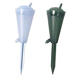 VICASKY 2Stücke Automatisches Bewässerungssystem Für Topfpflanzen Gartenspitzen Bewässerungspfahl Für Automatische Pflanzenbewässerung Zu Hause