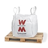 hochreiner feuergetrockneter Quarzsand 500kg Big Bag (beige, 0.5-1mm)