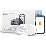 meross Smart WLAN Garagentoröffner funktioniert mit Apple HomeKit, APP-Steuerung, Kompatibel mit Alexa, Google Assistant und SmartThings, kein Hub erforderlich, MSG100HKEU, Weiß