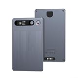 Kompaktes KI-Diktiergerät mit 13 Sprachen Transkription, magnetisches Design für einfache Verwendung