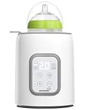 GROWNSY 10-in-1 Flaschenwärmer Baby Flaschenwärmer & Sterilisator für alle Flaschen, Schnelles Aufheizen, Präzise Temperaturkontrolle, Automatisches Abschalten – Für Milch, Brei, Auftauen – BPA-fre